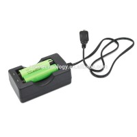 Hot selling ! original18650 lithium ion battery charger 4.2V 1A*2 EU plug battery charger with two slots 4.2V 1A*2EU charger