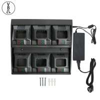 6-way Universal Charger for Hytera PD780 PD5XX, PD7XX Walie talkie