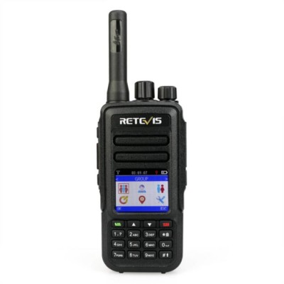 Retevis RT51 WCDMA Radio Walkie Talkie PoC Handset Radio LTE FDD frequency with GPS function support 2G/3G/4G network