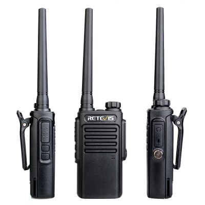 IP67 Waterproof and Dustproof walkie talkie Retevis RT47 FRS License Free hands free Two Way Radio For business hotel warehouse