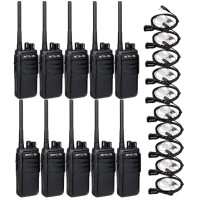 Retevis RT21 Scrambler Squelch Security Walkie Talkies UHF 400-480MHz 16CH VOX Two Way Radio Rechargeable +2Pin Earpieces