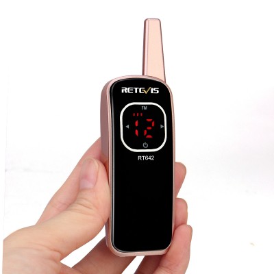 Industry Smallest Commercial Walkie talkie Retevis RT642 0.5W PMR446 Super Mini Radio For Hotel restaurant waiter KTV Club SPA